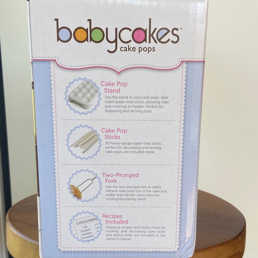 NIB Babycakes Cake Pop Maker - Picture 2 of 9
